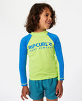 SHOCK UPF LS-BOY - blue green