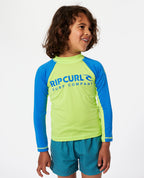 SHOCK UPF LS-BOY - blue green
