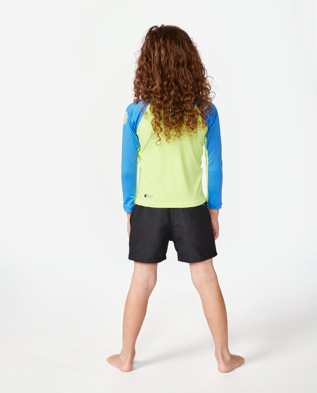 SHOCK UPF LS-BOY - blue green