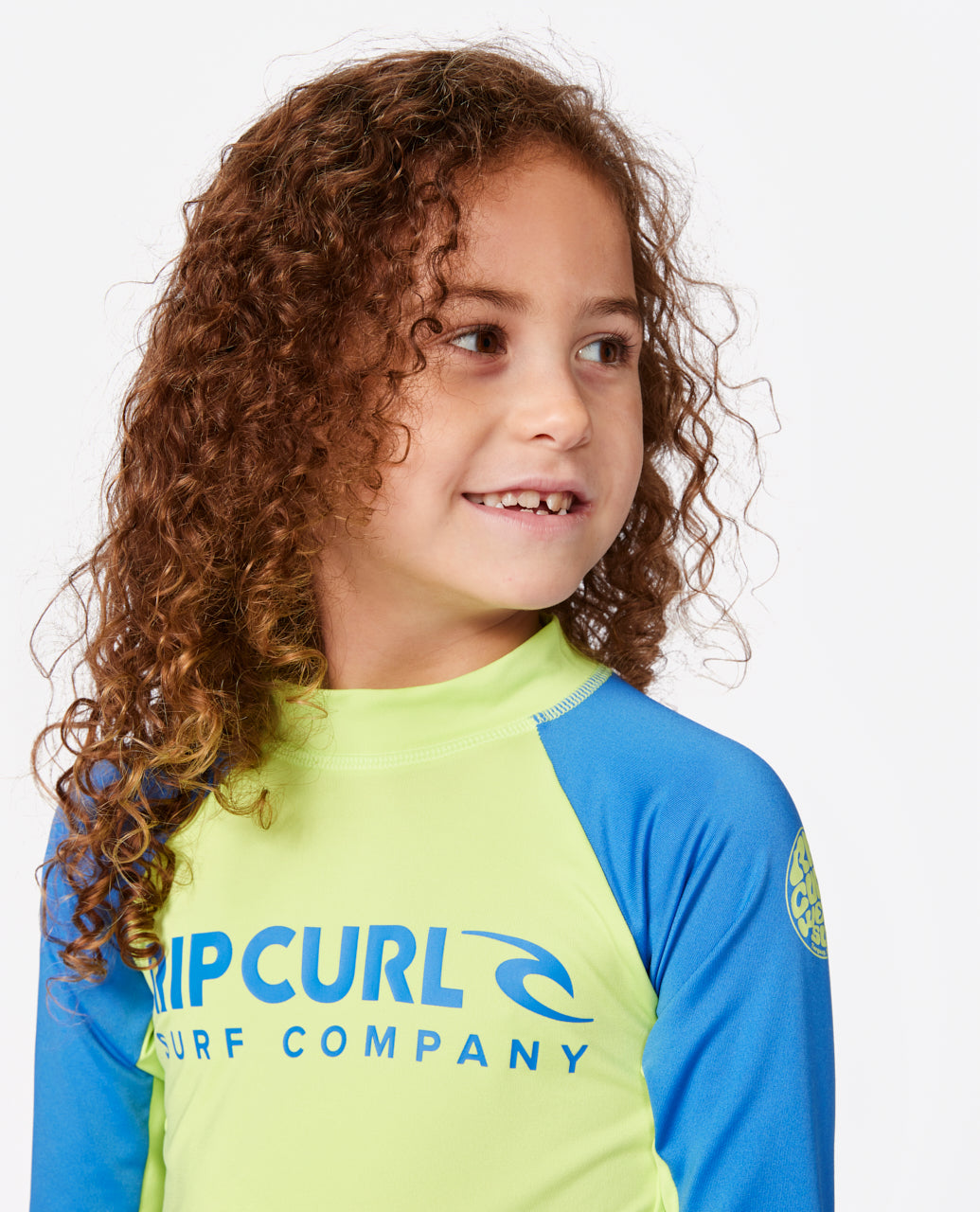 SHOCK UPF LS-BOY - blue green