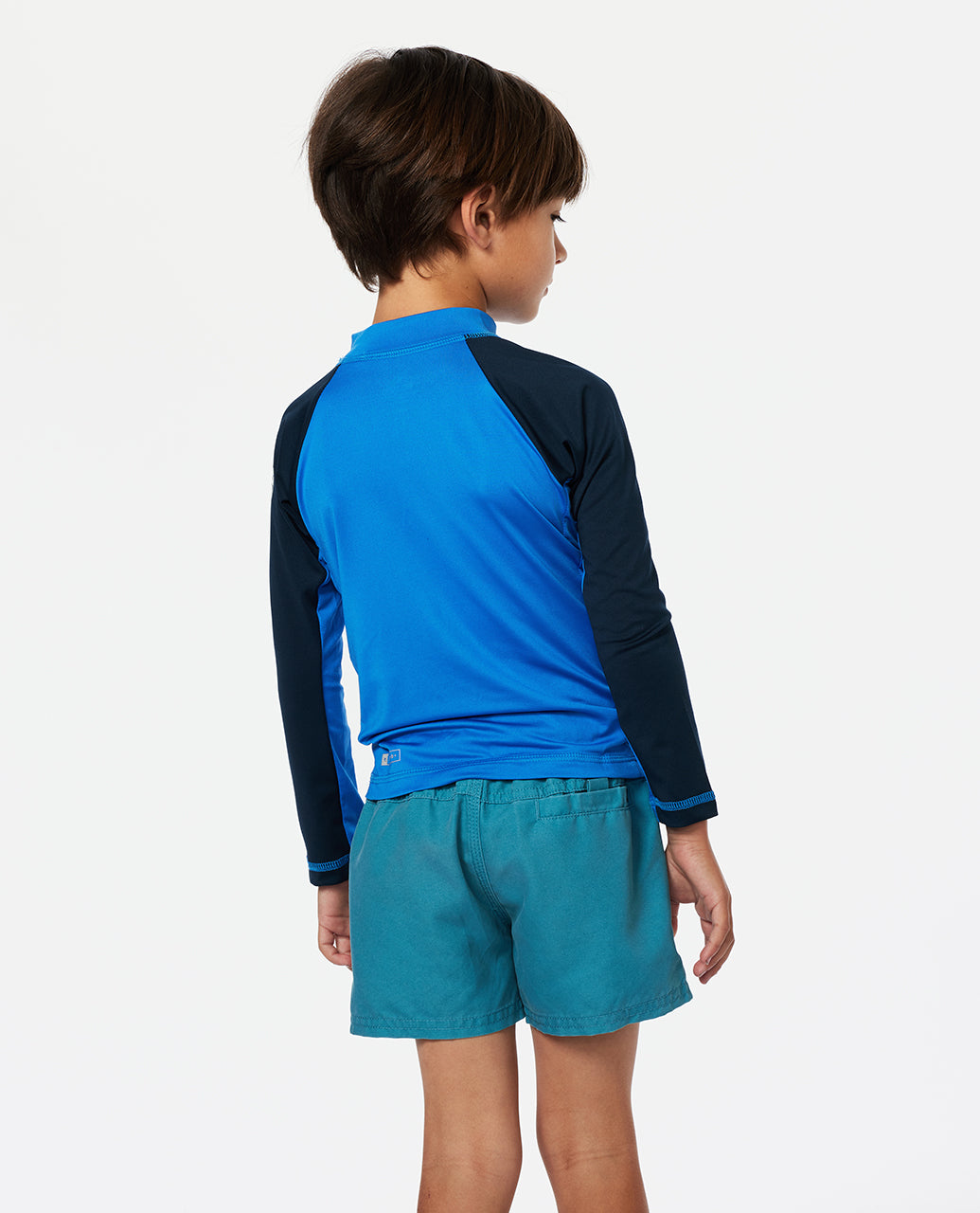 SHOCK UPF LS-BOY - blue gum