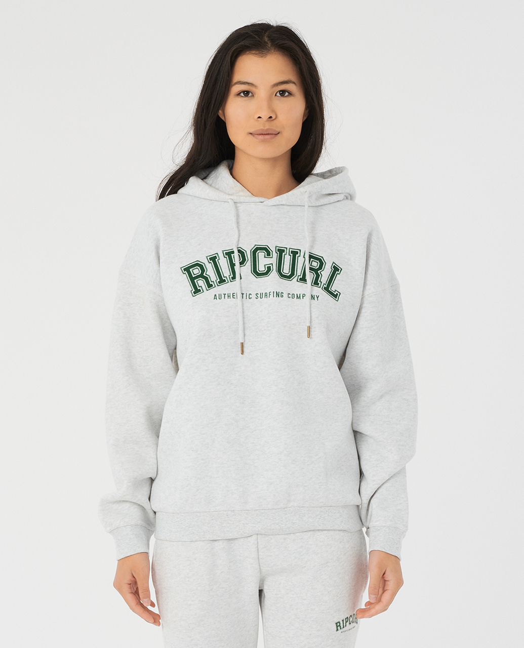 סוויטשירט עם קפוצ'ון SC VARSITY HOODIE- Rip Curl
