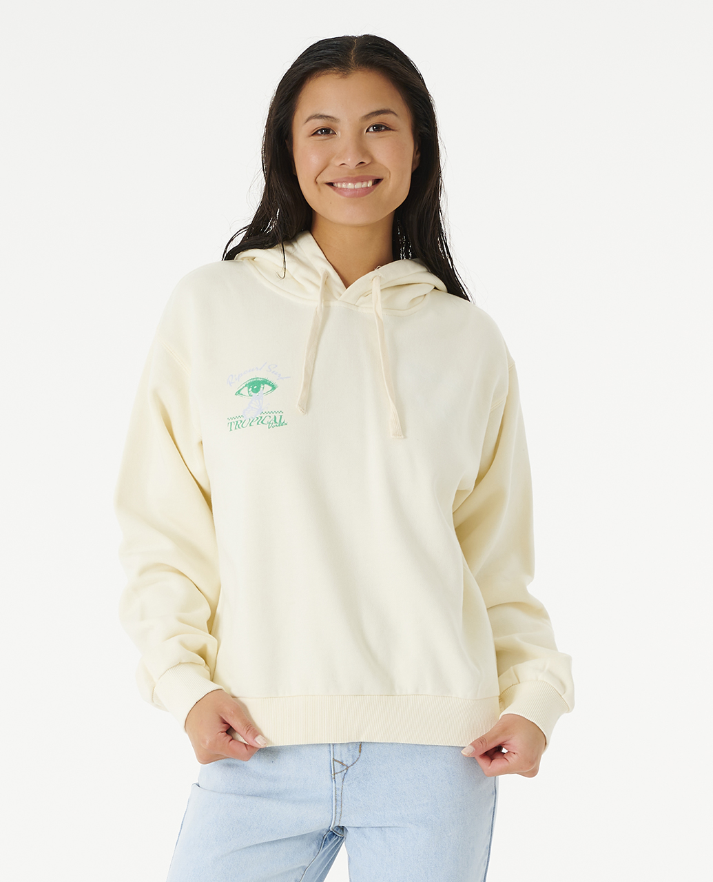 סוויטשירט עם קפוצ'ון COSMIC HOODIE- Rip Curl