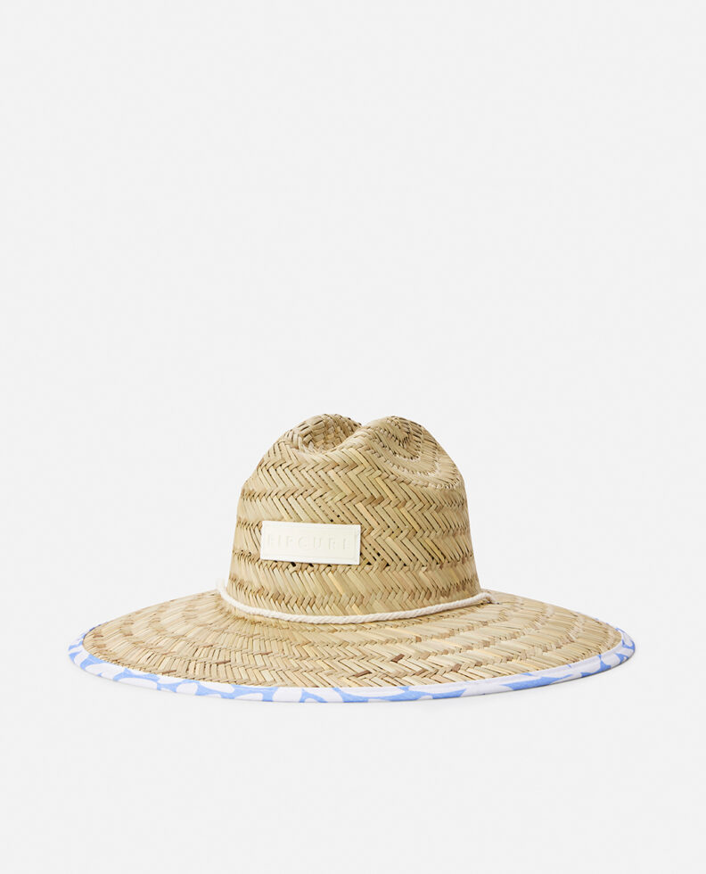 כובע קש רחב שוליים Mixed Straw Sun Hat- Rip Curl כובע קש רחב שוליים Mixed Straw Sun Hat- Rip Curl