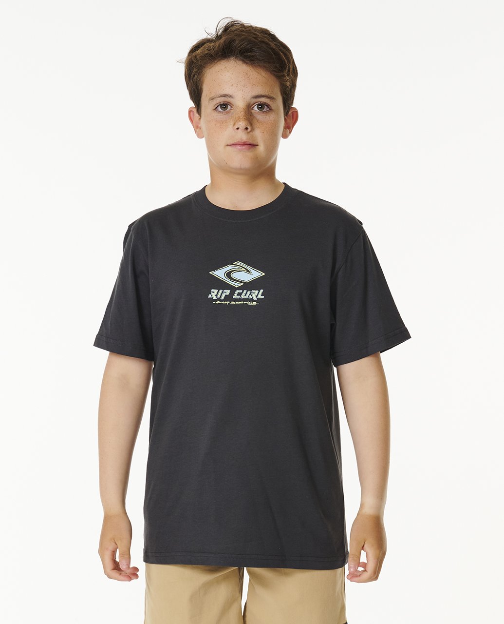 חולצת טי עם הדפס Search Icon Tee- Rip Curl