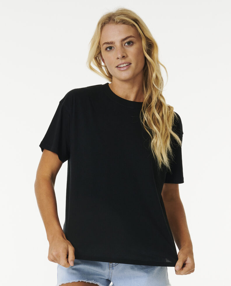 טי שירט קרופ Classic Relaxed Tee- Rip Curl טי שירט קרופ Classic Relaxed Tee- Rip Curl