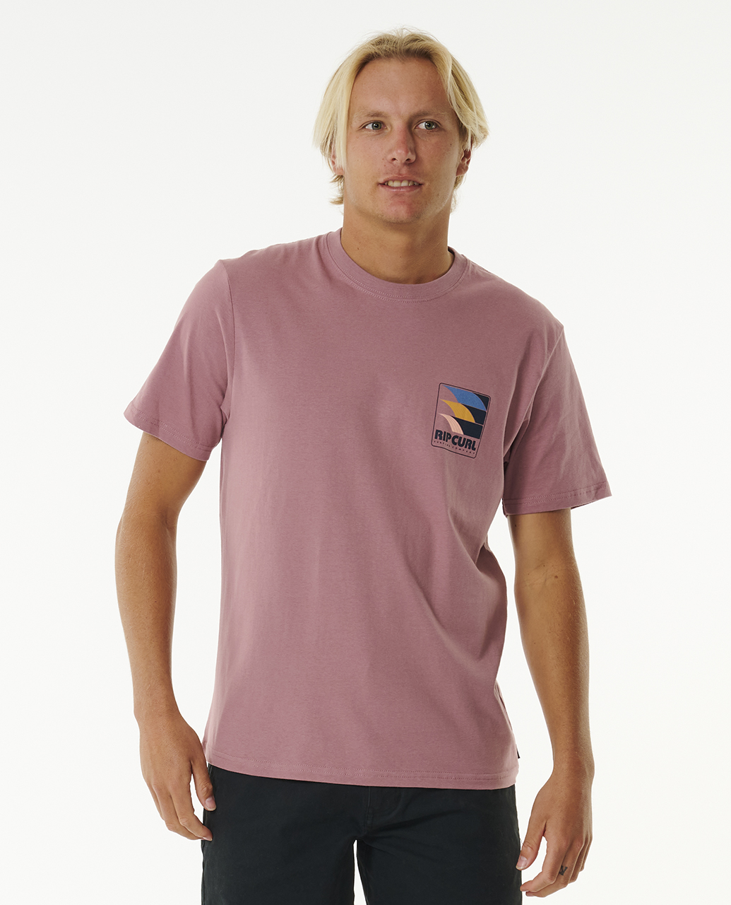 חולצת טי לגברים Surf Revival Line Up Tee‏- Rip Curl