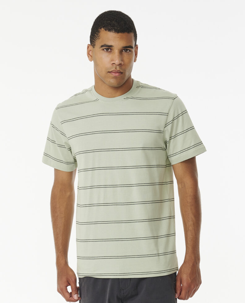 חולצת טי עם פסים Plain Stripe Tee- Rip Curl חולצת טי עם פסים Plain Stripe Tee- Rip Curl