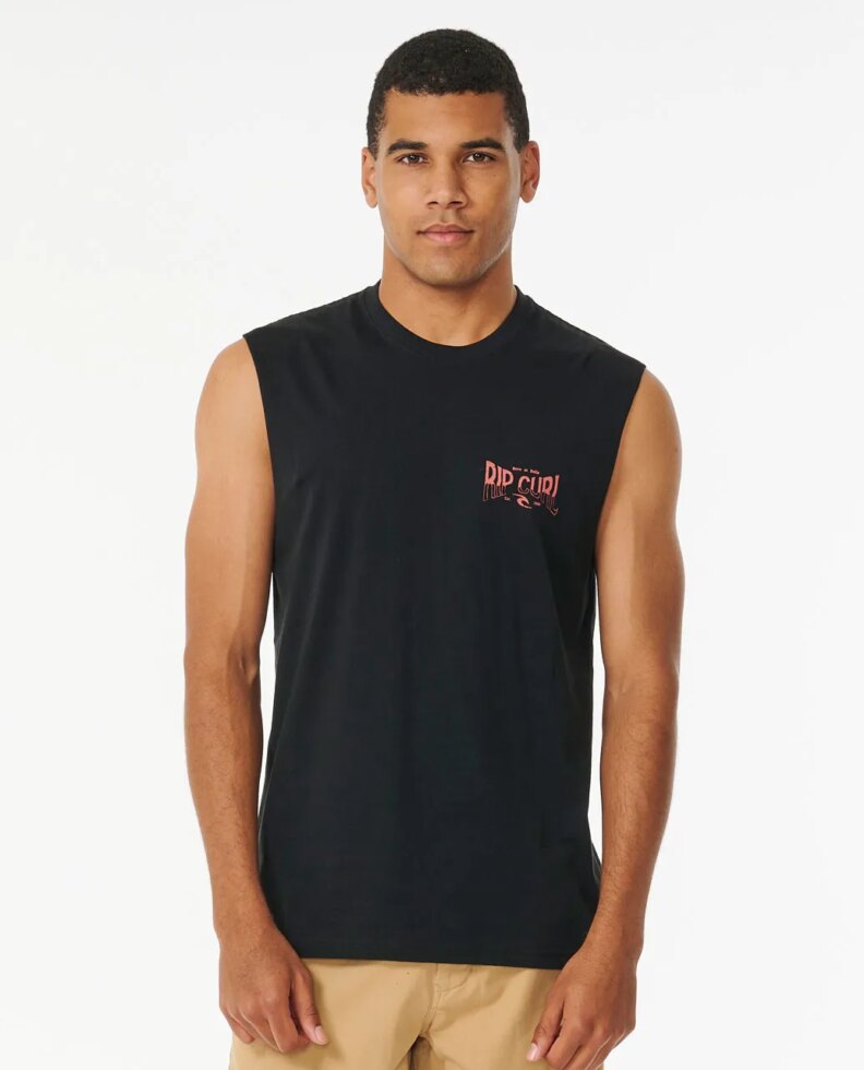 גופיה לגברים Affinity Logo Muscle Top- Rip Curl