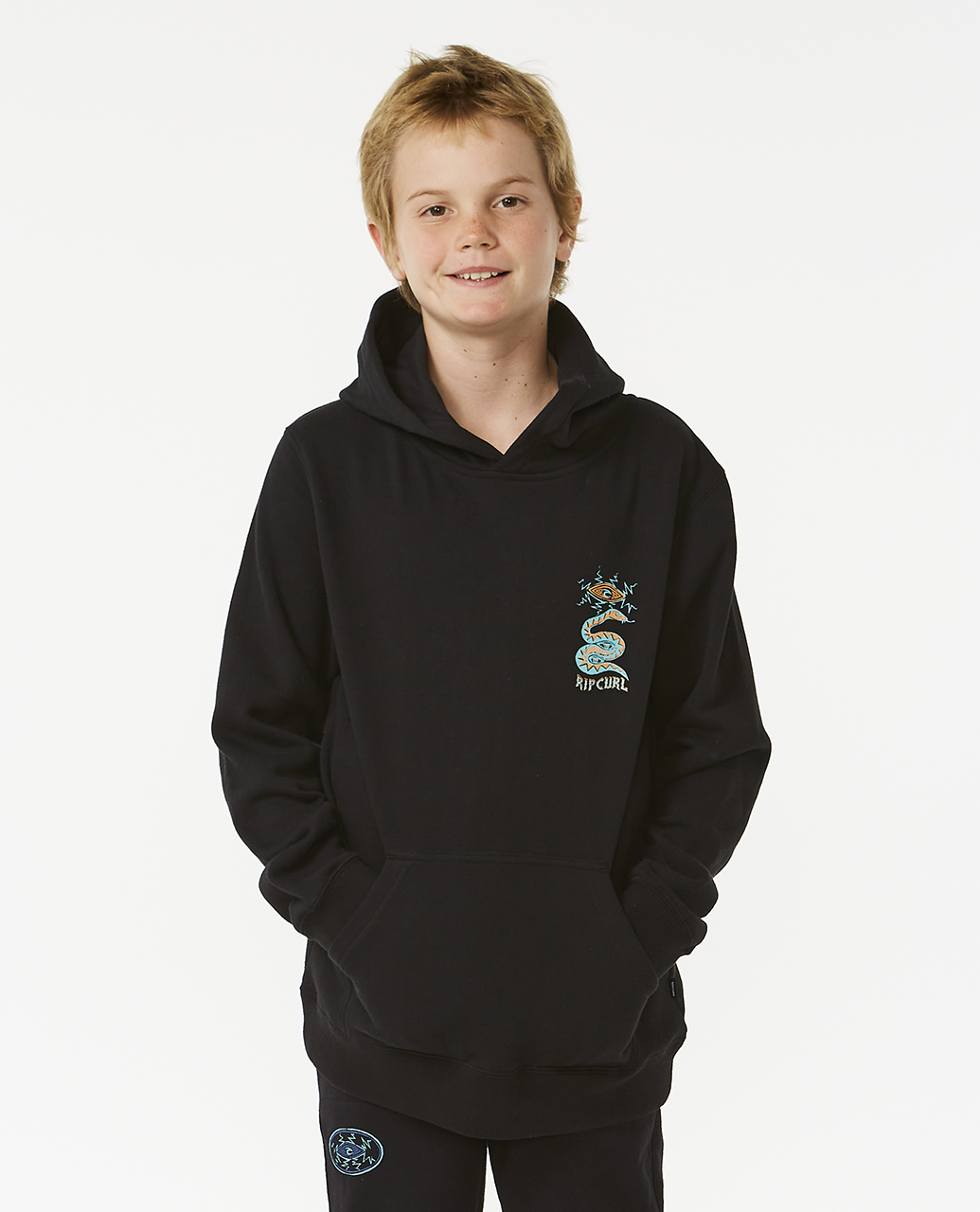 קפוצ'ון Lost Islands Art hooded Boy- Rip Curl