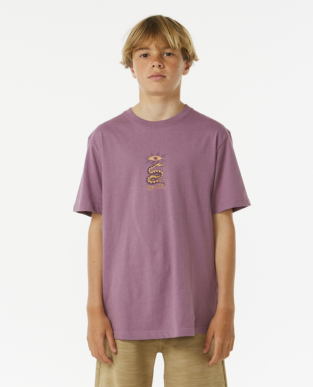 חולצת טי עם הדפס Lost Islands Snake Tee - Boys- Rip Curl