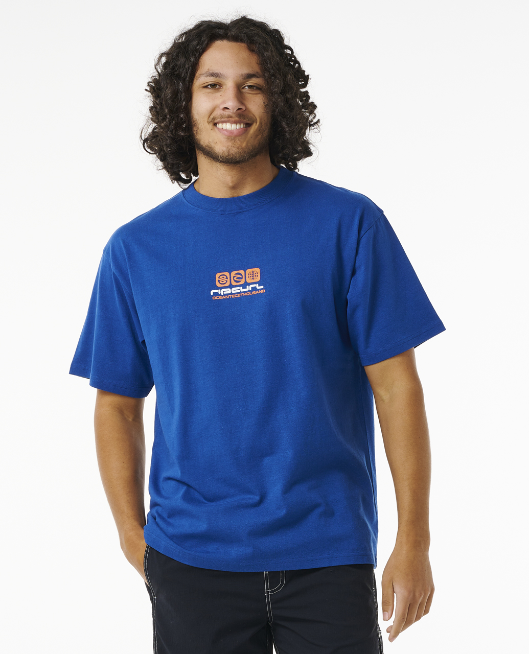 חולצת טי עם הדפס Archive Ocean Tech Tee- Rip Curl