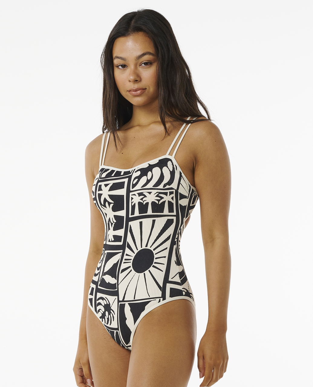 בגד ים שלם Santorini Sun D-DD One Piece- Rip Curl בגד ים שלם Santorini Sun D-DD One Piece- Rip Curl