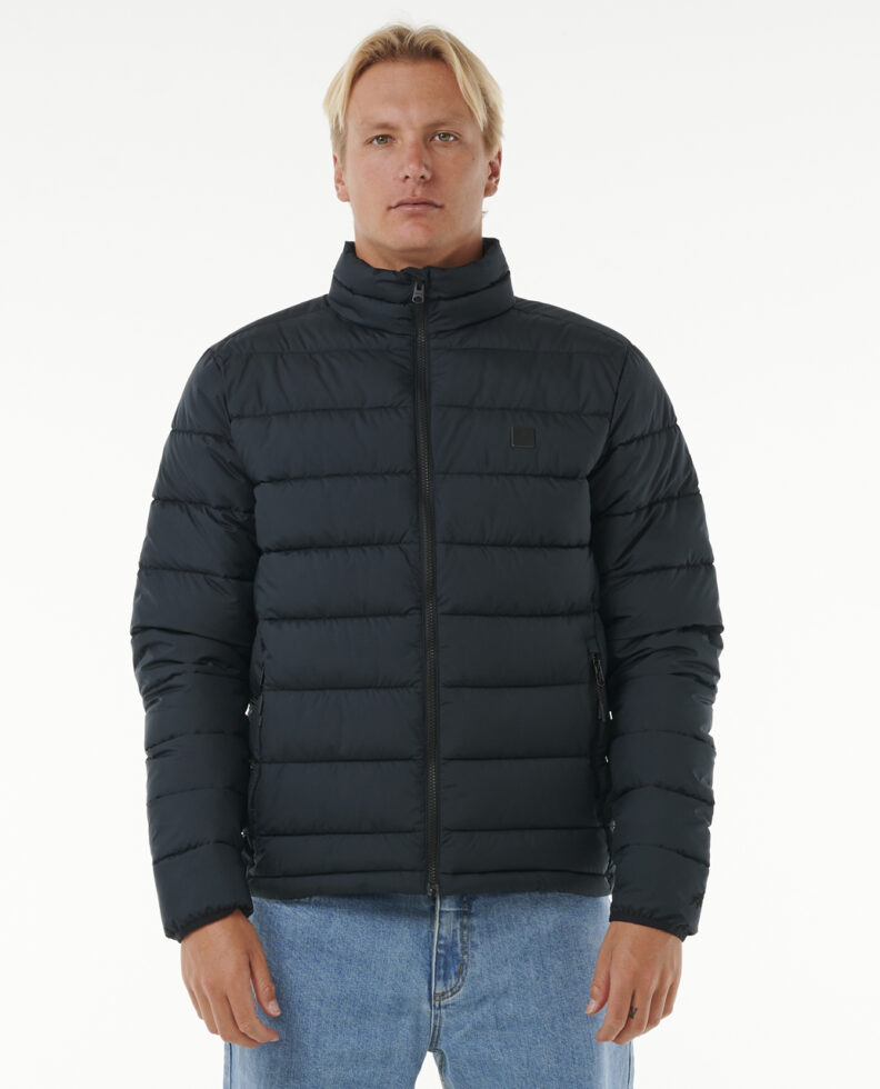 מעיל פאפר Elite Anti-Series Puffer Crew Jacket- Rip Curl מעיל פאפר Elite Anti-Series Puffer Crew Jacket- Rip Curl