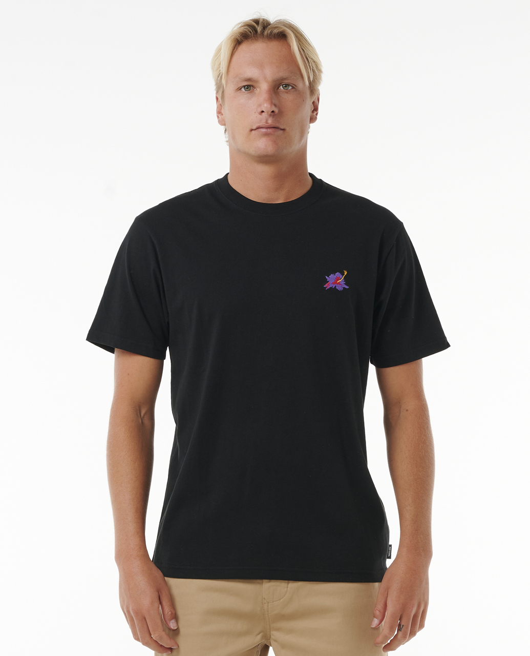 חולצת טי עם הדפס Surf Revival Lined Up Tee- Rip Curl