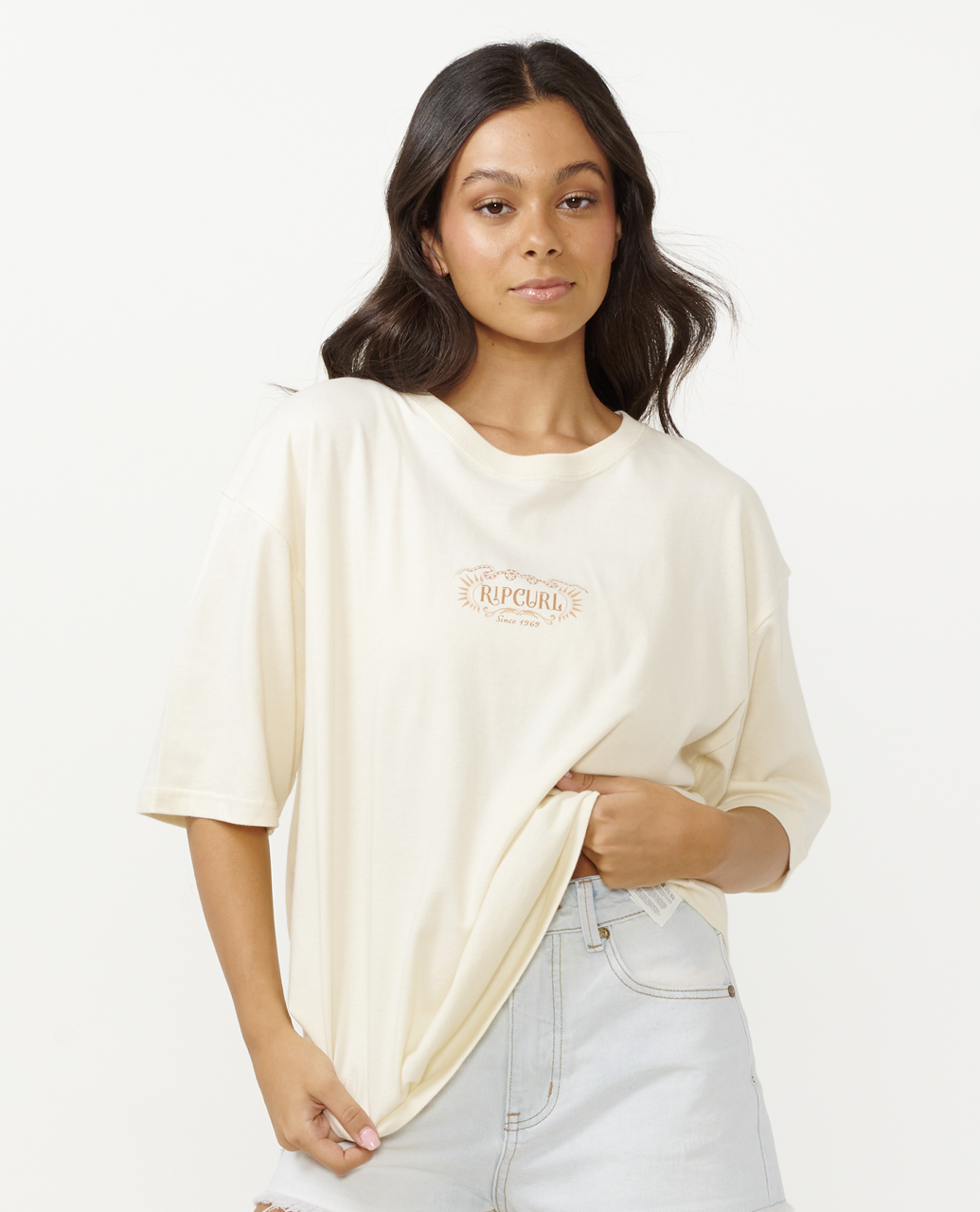 חולצת טי קצרה  Desert Queen Heritage Tee- Rip Curl