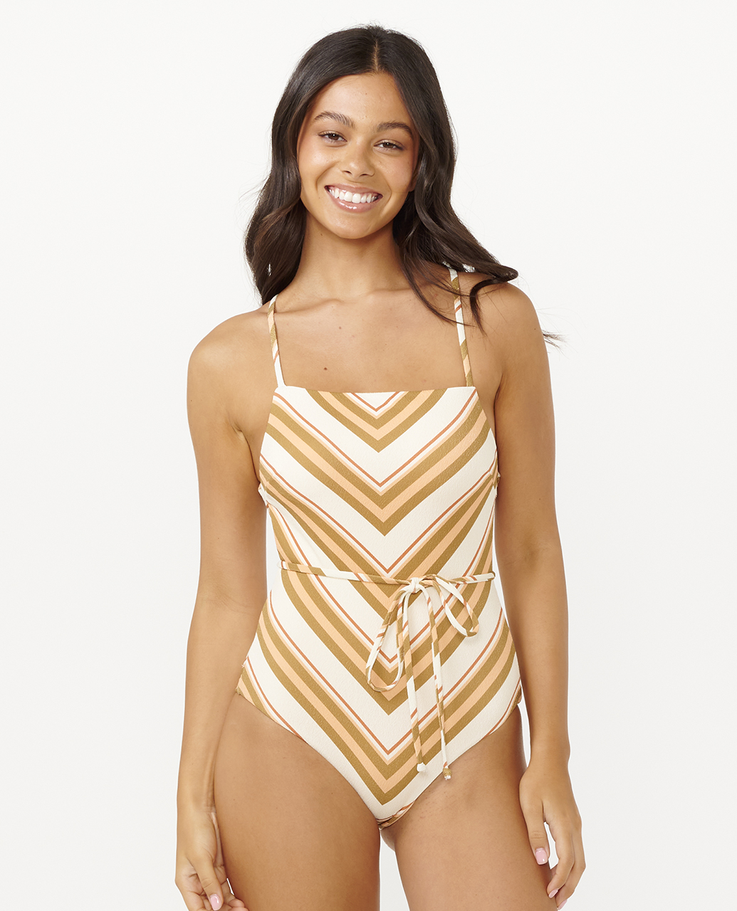 בגד ים שלם לנשים Catalina Stripe One Piece- Rip Curl