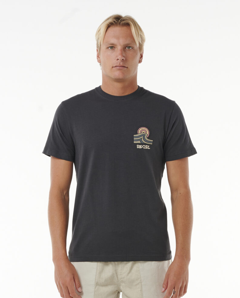 חולצת טי קצרה  Saltwater Culture Hazey Tee - Rip Curl