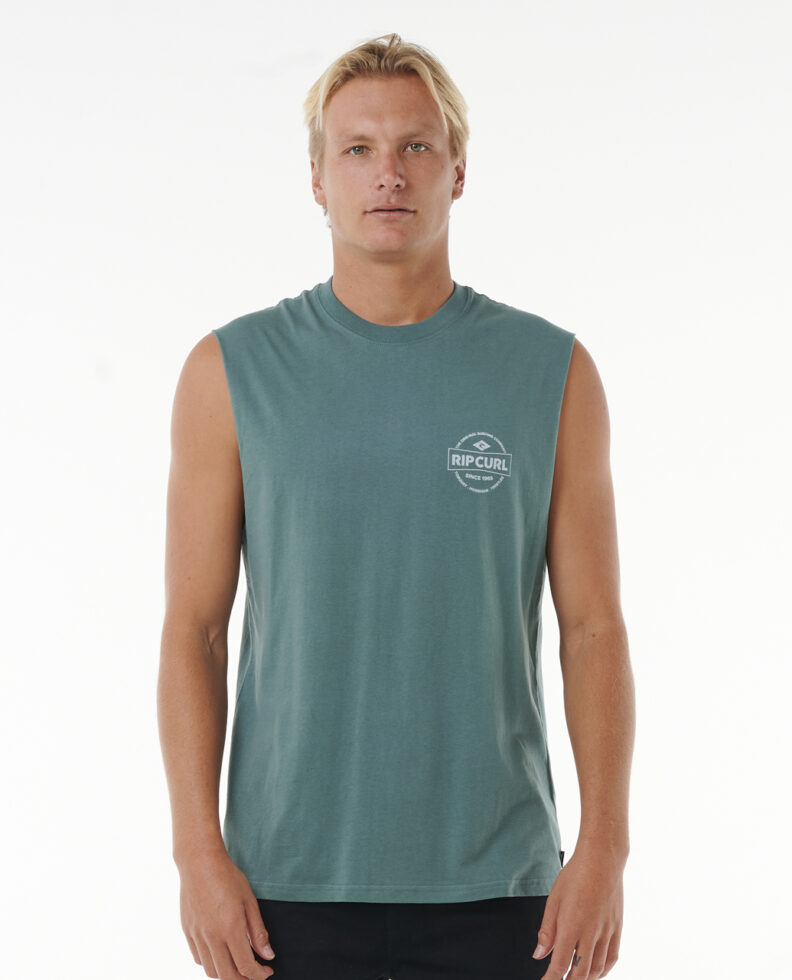 גופיה לגברים Stapler Muscle- Rip Curl גופיה לגברים Stapler Muscle- Rip Curl