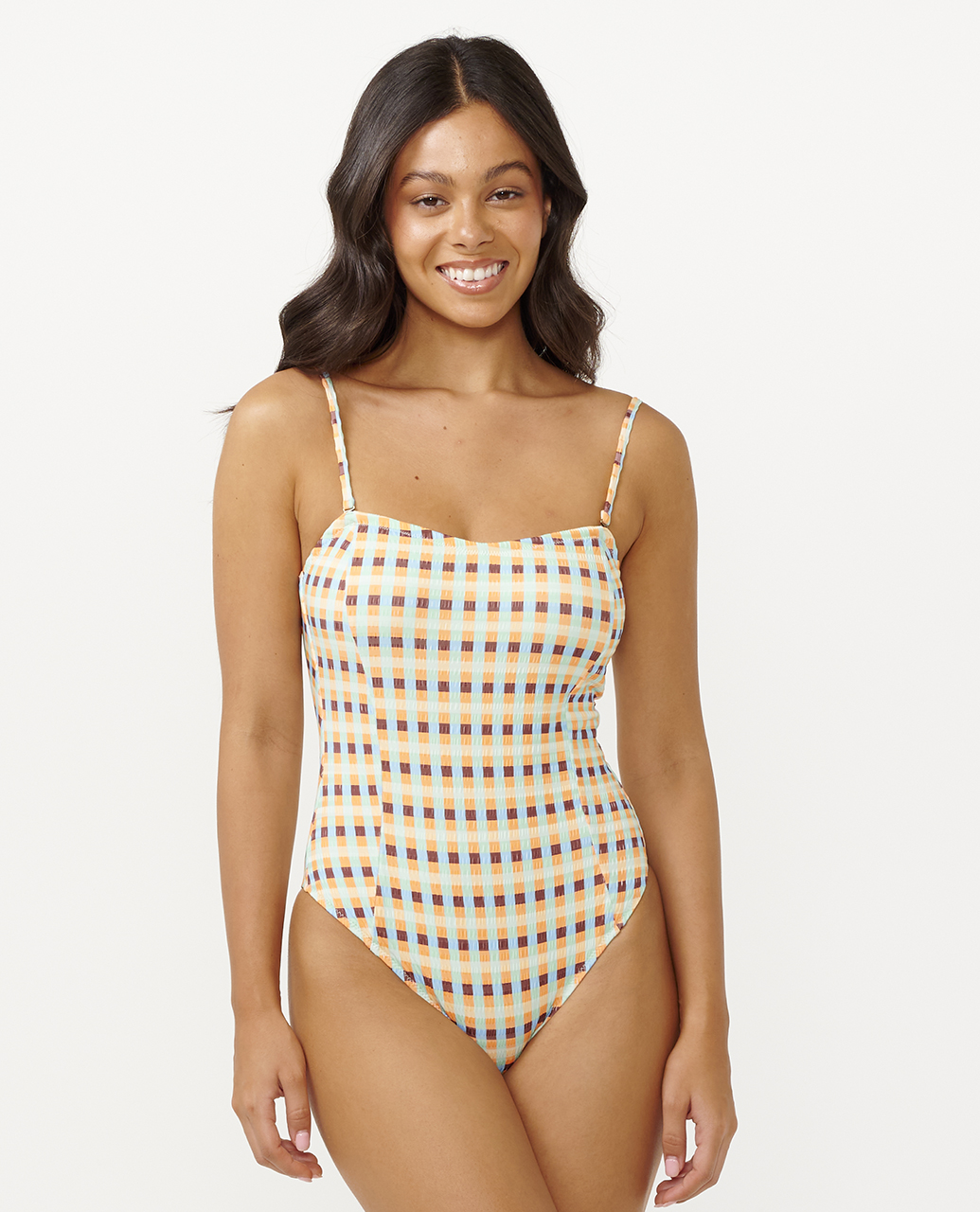בגד ים שלם  Lottie Check Good One Piece- Rip Curl בגד ים שלם  Lottie Check Good One Piece- Rip Curl