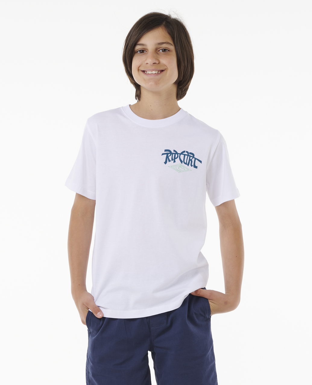 חולצה קצרה לילדים Shred Til Dead Tee - Boy (8-16 years)- Rip Curl