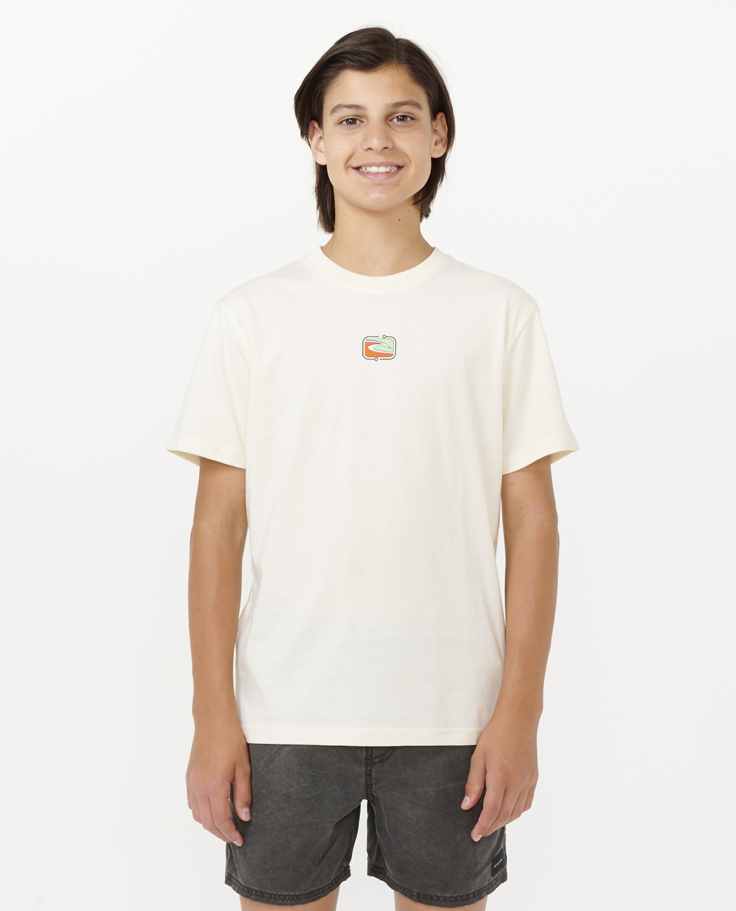 חולצת טי קצרה Evolution Moon Wave Tee - Boy (8-16 years) - Rip Curl