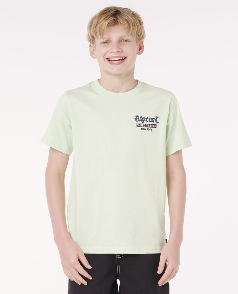 חולצה קצרה לילדים Shred Til Tee - Boy (8-16 years)- Rip Curl חולצה קצרה לילדים Shred Til Tee - Boy (8-16 years)- Rip Curl
