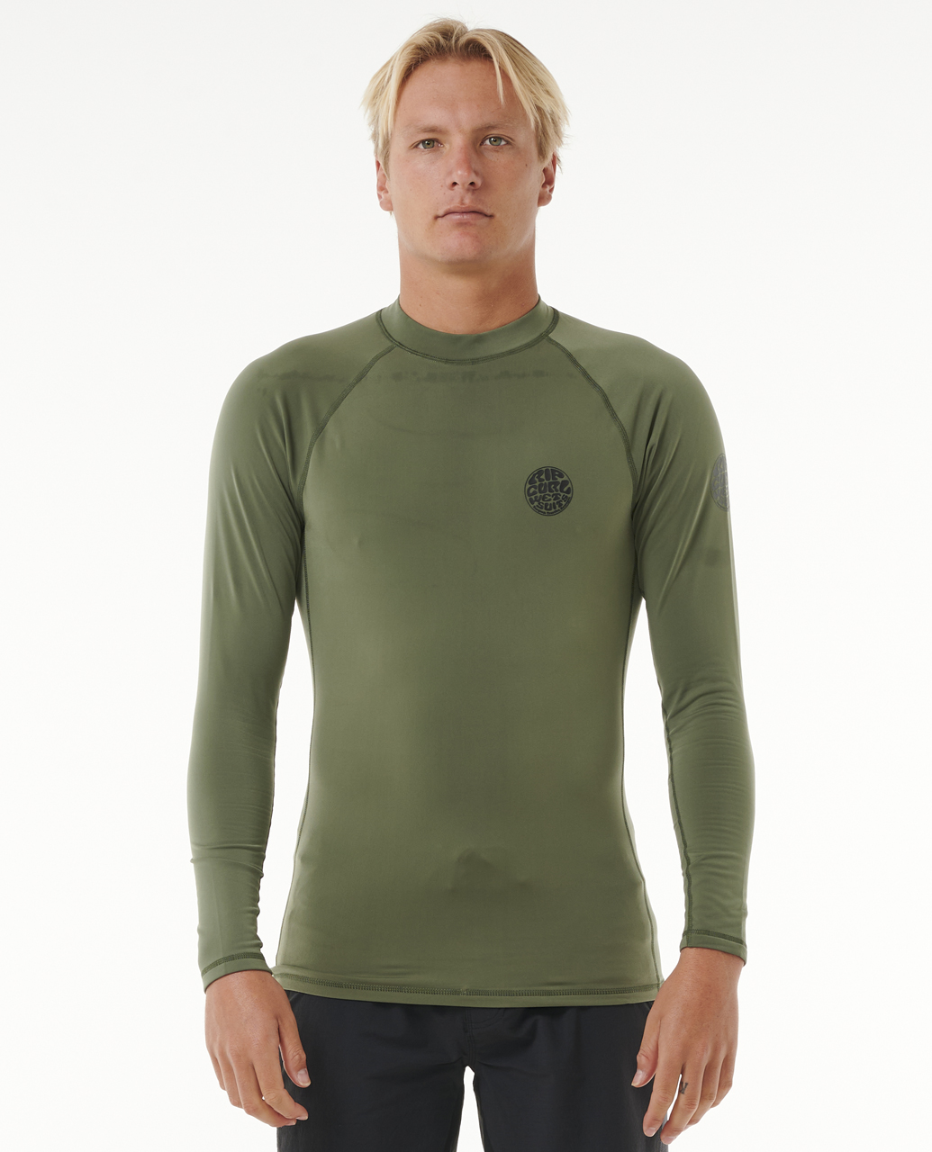 חולצת גלישה ארוכה לגברים Icons UPF50+ Brushed Long Sleeve Rash Vest- Rip Curl