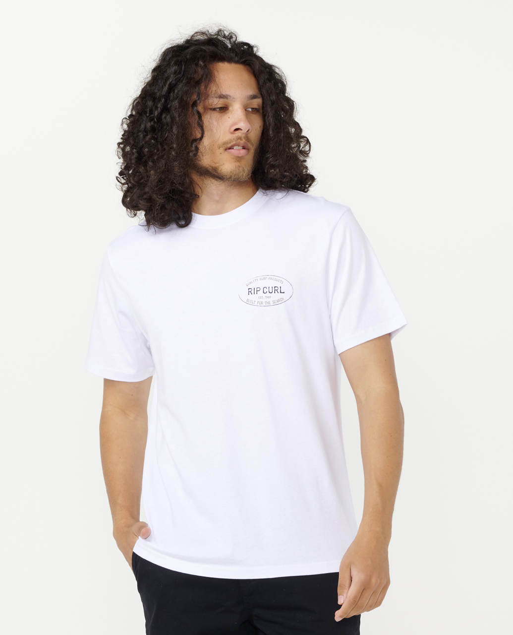 חולצה קצרה לגברים Hallmark Tee - Rip Curl