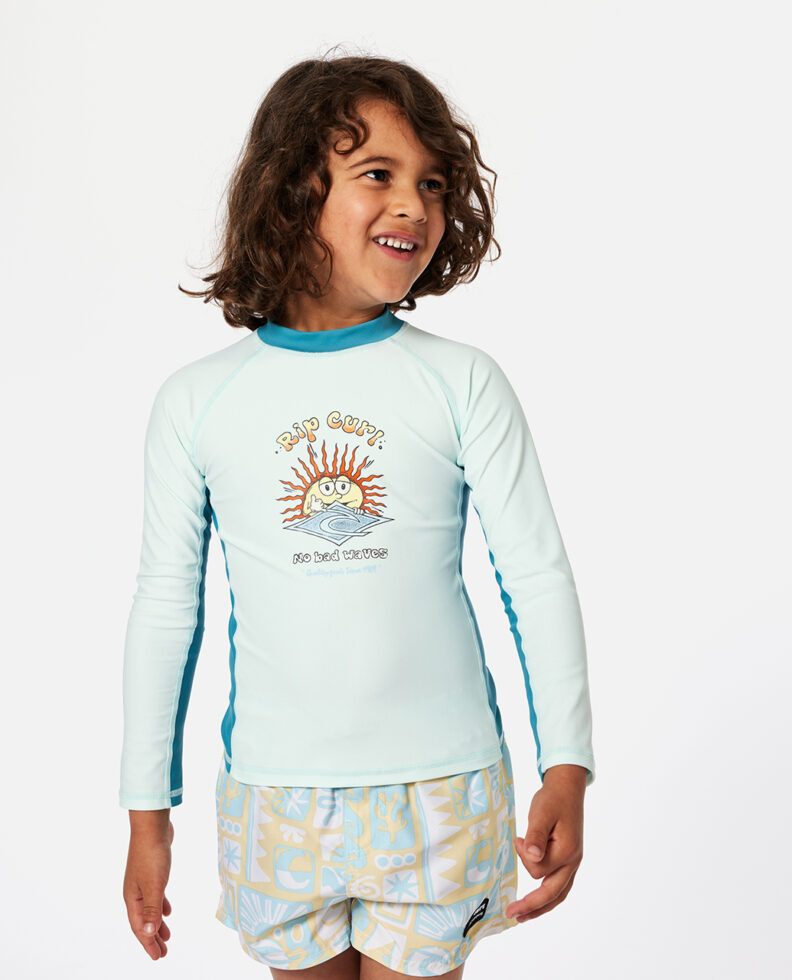 חולצת גלישה ארוכה לילדים Tubes UPF Long Sleeve - Boy (1-8 years)- Rip Curl