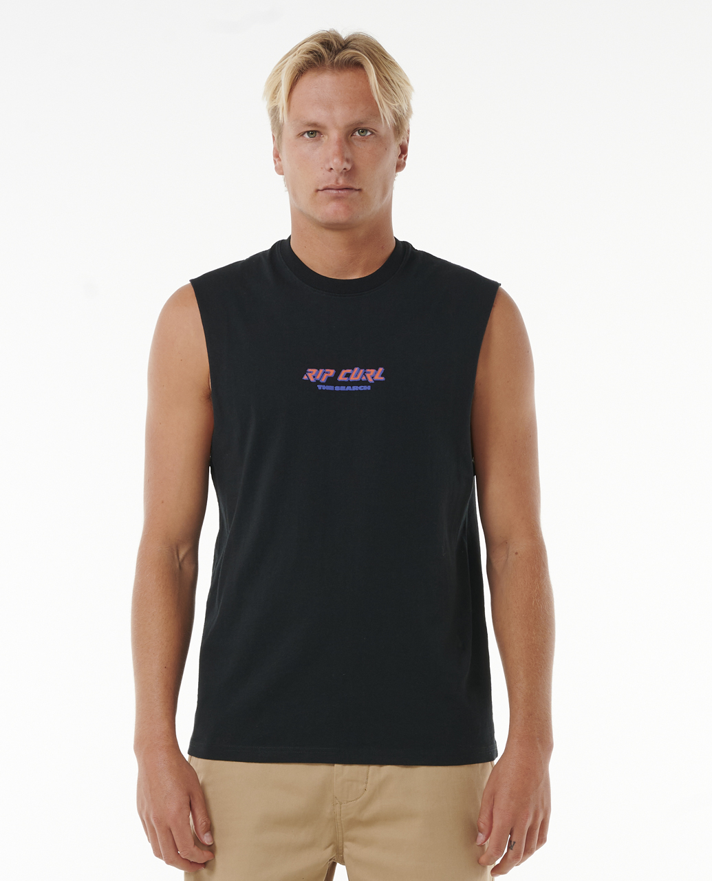 גופייה לגברים QUEST LOCK UP MUSCLE- Rip Curl