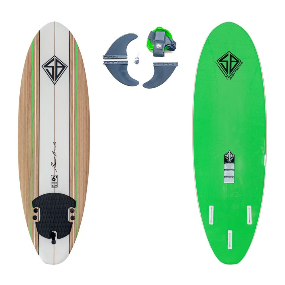 גלשן סופט סרף  Scott Burke 6' Baja- Rip Curl