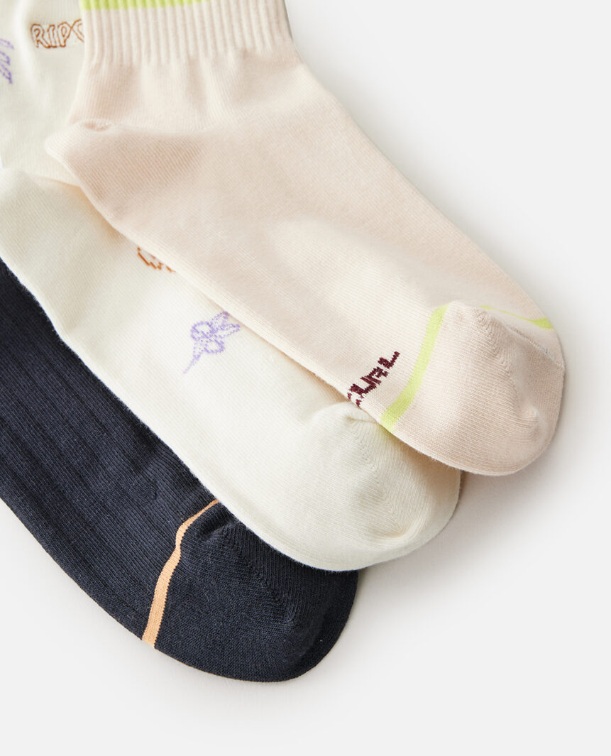 MIXED SOCKS 3-PK MIXED SOCKS 3-PK