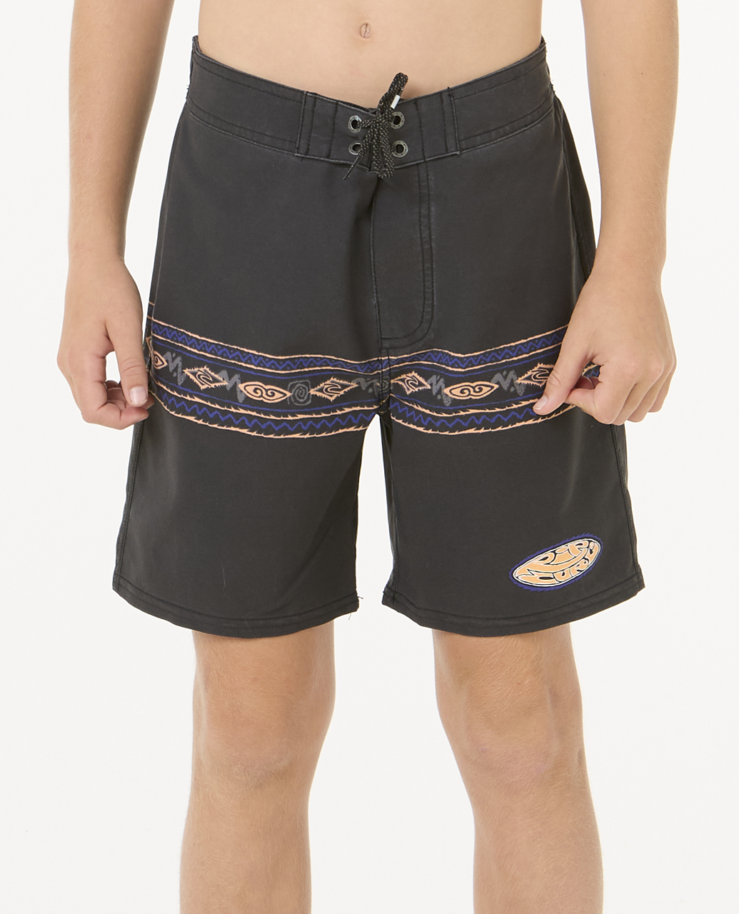 מכנסי גלישה לילדים Mirage Raw Energy Geo Boardshorts - Boys (8-16 Years)- Rip Curl