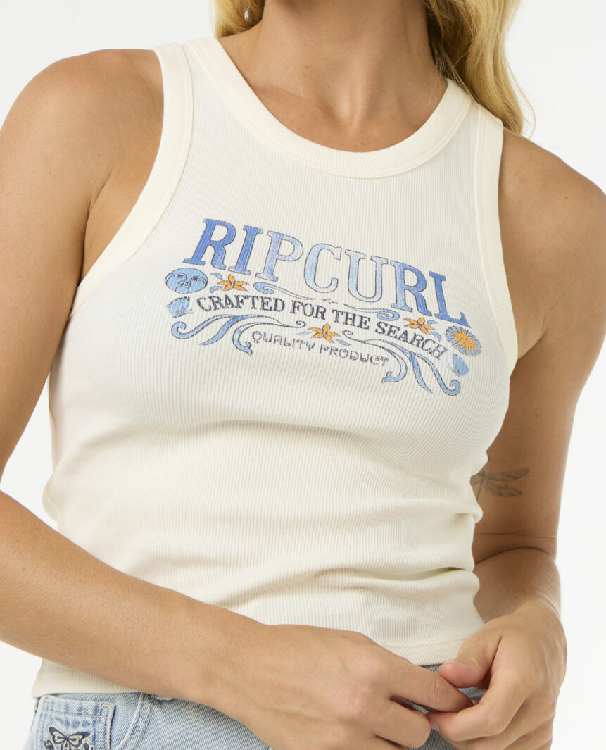 LUNA RIBBED TANK LUNA RIBBED TANK