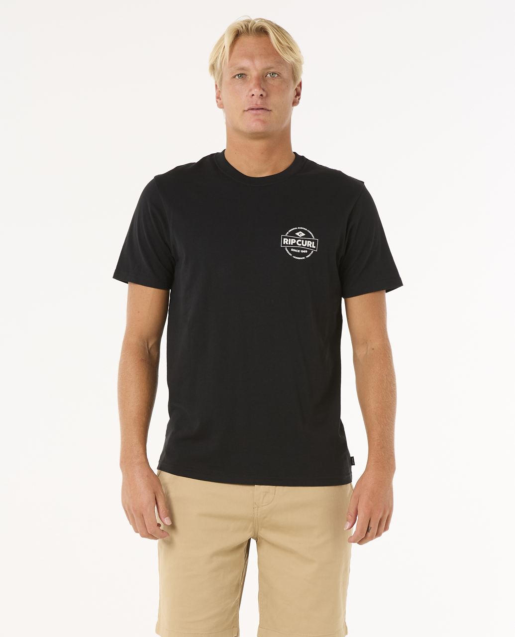 חולצה קצרה לגברים Staple Tee - Rip Curl