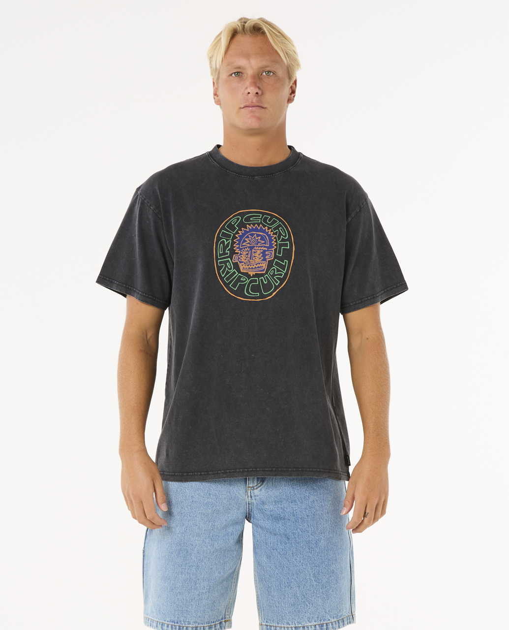 חולצה קצרה לגברים Raw Energy Visions Tee- Rip Curl