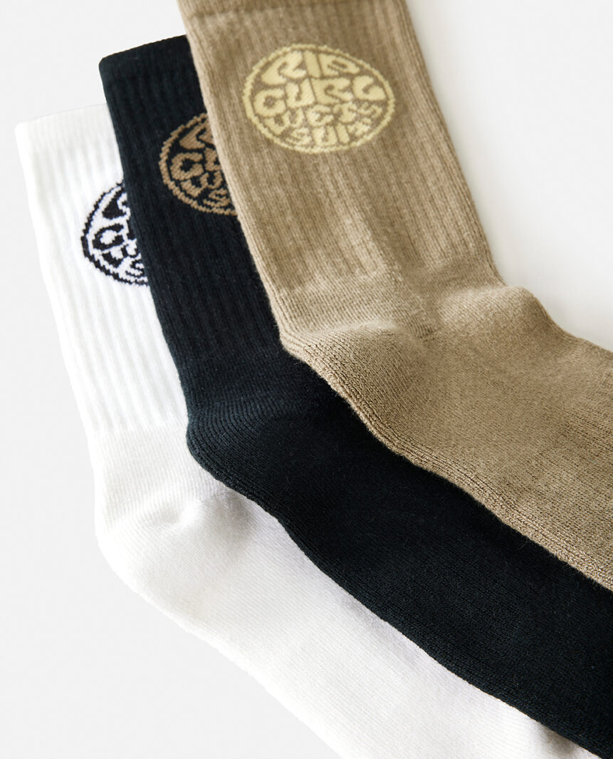 WETTY CREW SOCK 3PK