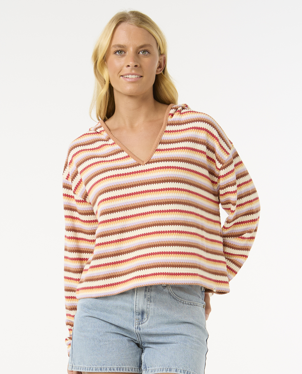 סריג ארוך לנשים Bobbi Knit Hood- Rip Curl