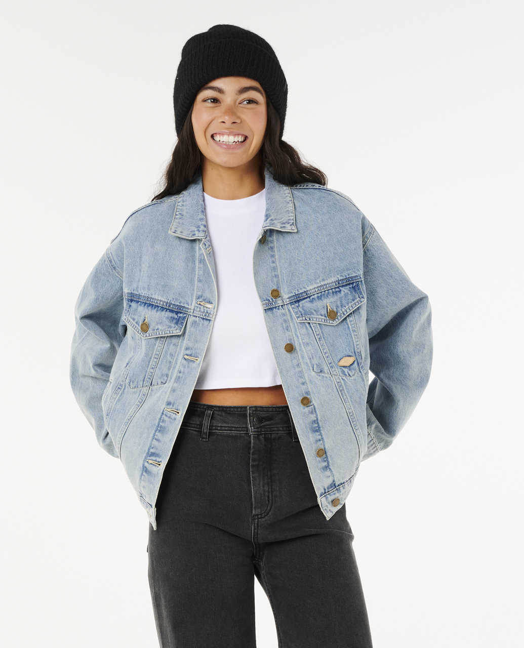 ג'קט לנשים Cruisin' Denim Jacket- Rip Curl