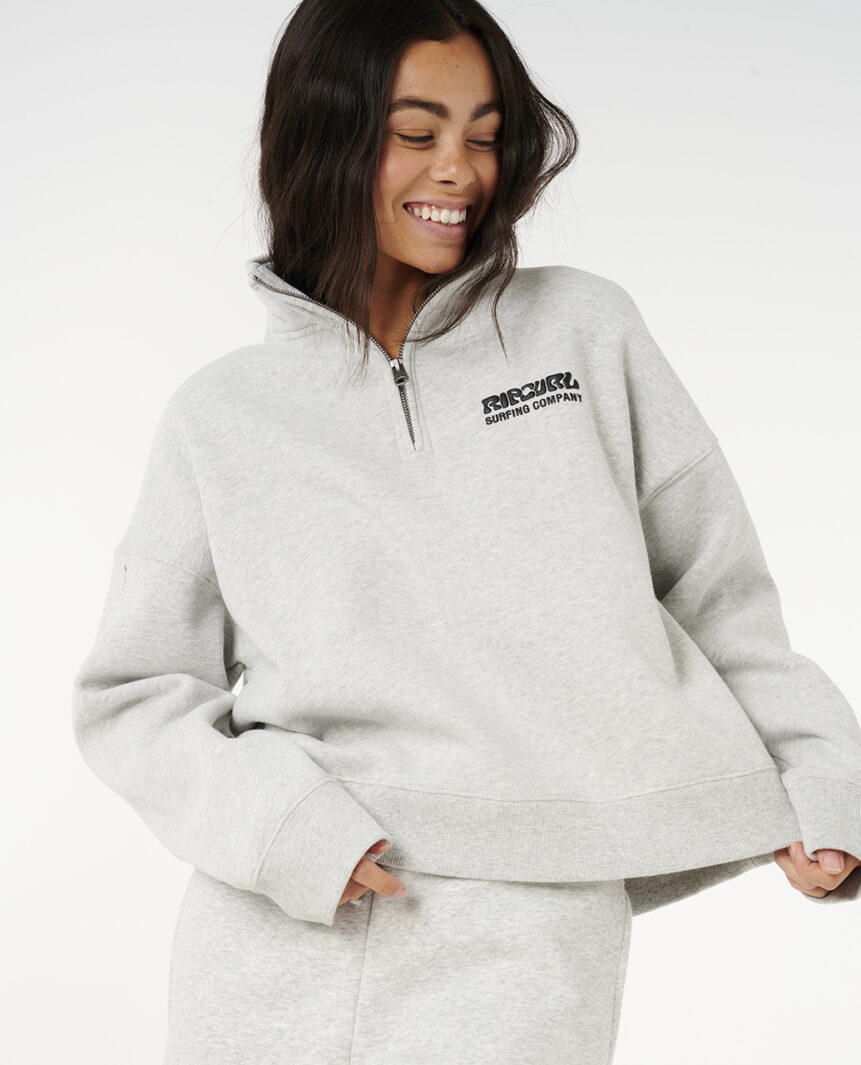 SURF PUFF 1/4 ZIP SURF PUFF 1/4 ZIP