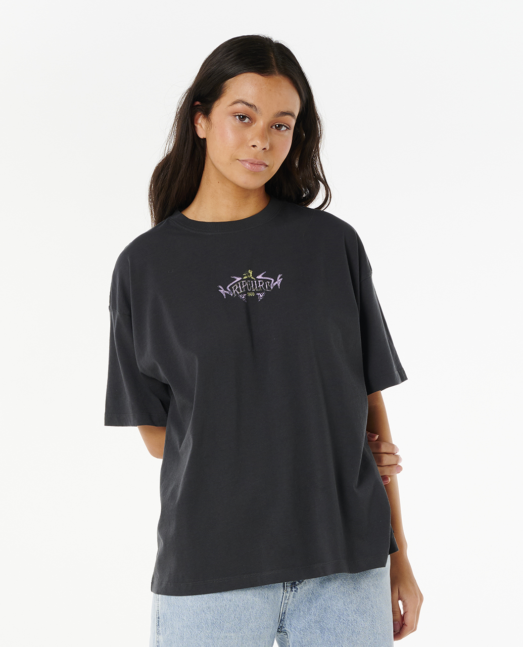 חולצה קצרה לנשים Tour Heritage Tee- Rip Curl