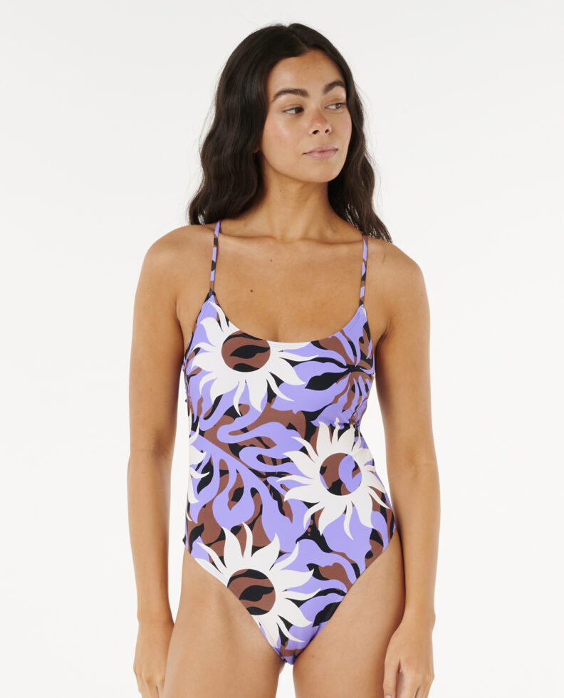 בגד ים שלם לנשים Cala Nights Cheeky One Piece- Rip Curl