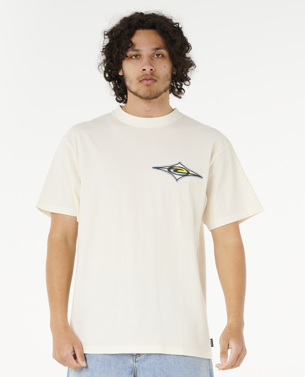 חולצה קצרה לגברים Raw Energy Maxxed Loose Tee- Rip Curl חולצה קצרה לגברים Raw Energy Maxxed Loose Tee- Rip Curl