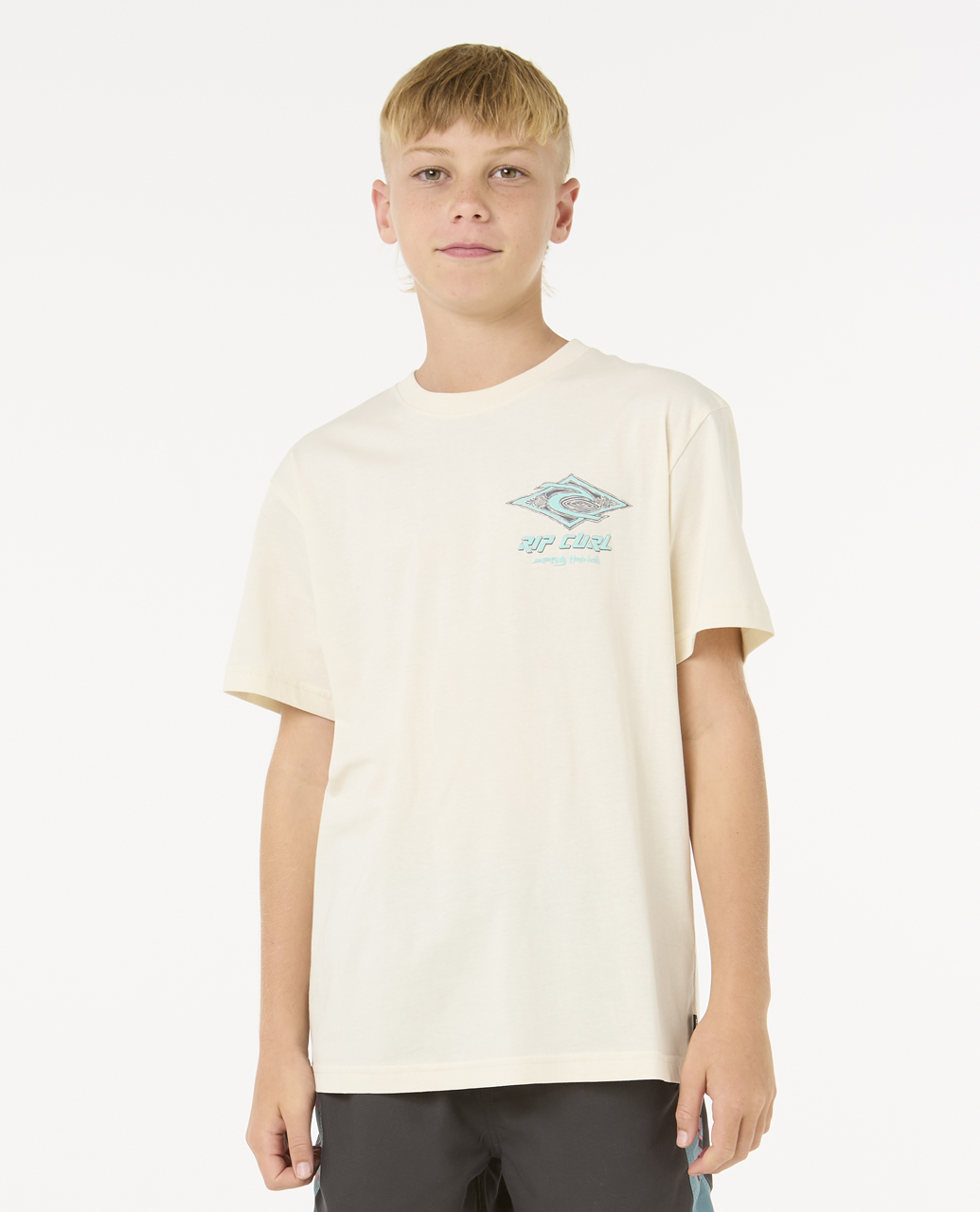 חולצה קצרה לילדים Raw Energy Short Sleeve Tee - Boys (8-16 Years)- Rip Curl