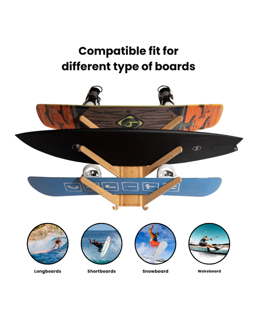 4 BOARDS SUN RACK DISPLAY