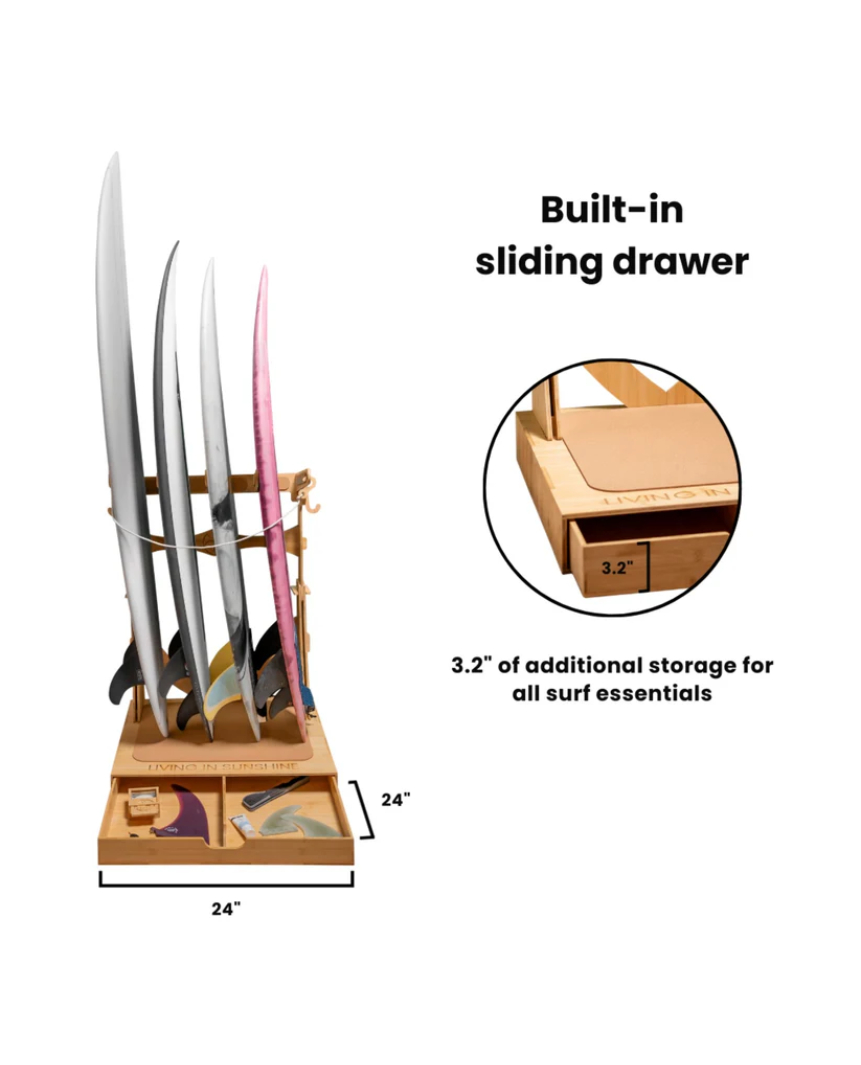 3 BOARDS SPIRIT RACK DISPLAY