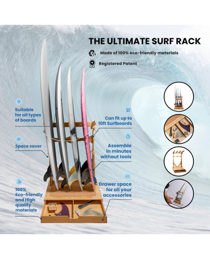 3 BOARDS SPIRIT RACK DISPLAY