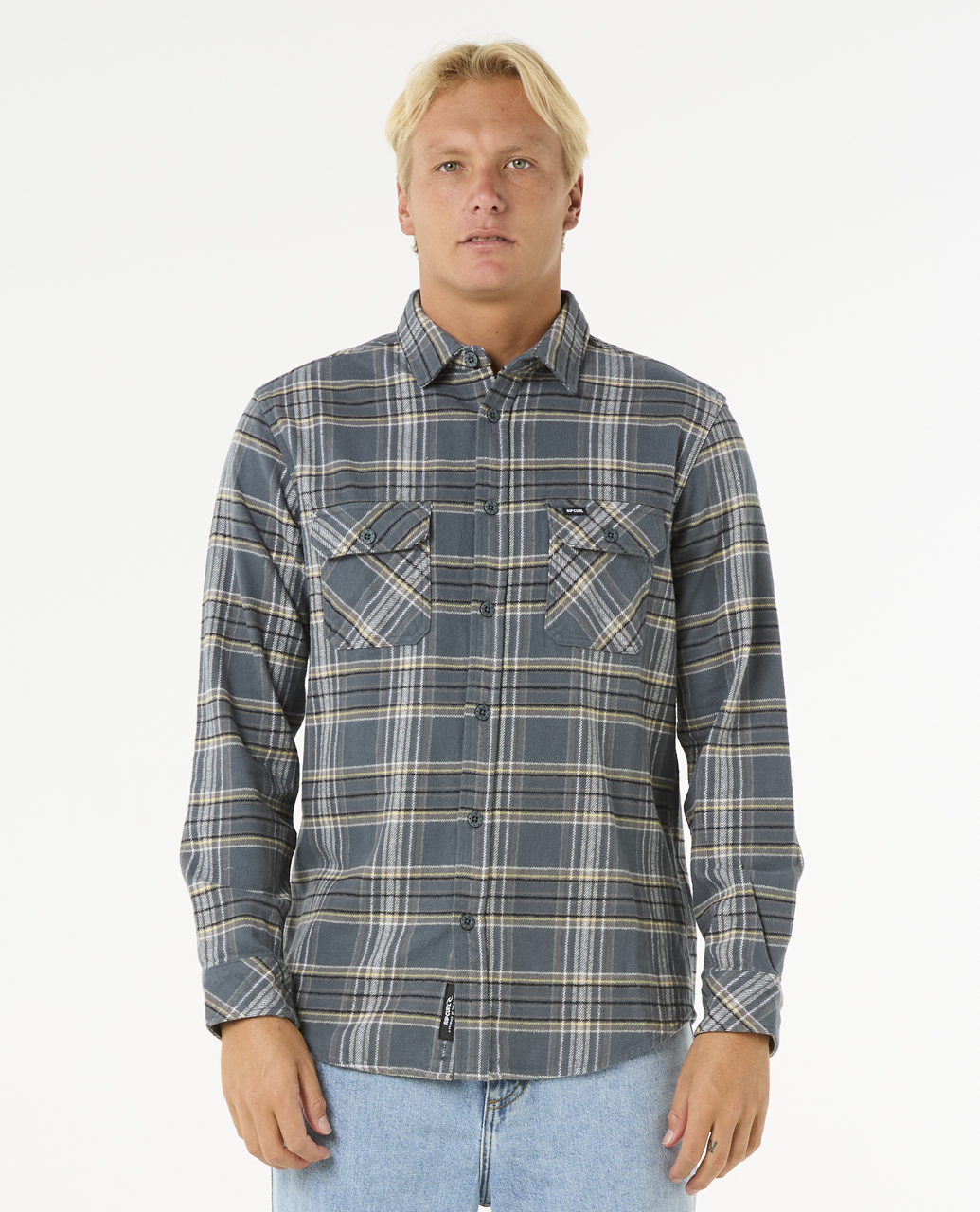 חולצה משובצת GRIFFIN FLANNEL SHIRT- Rip Curl