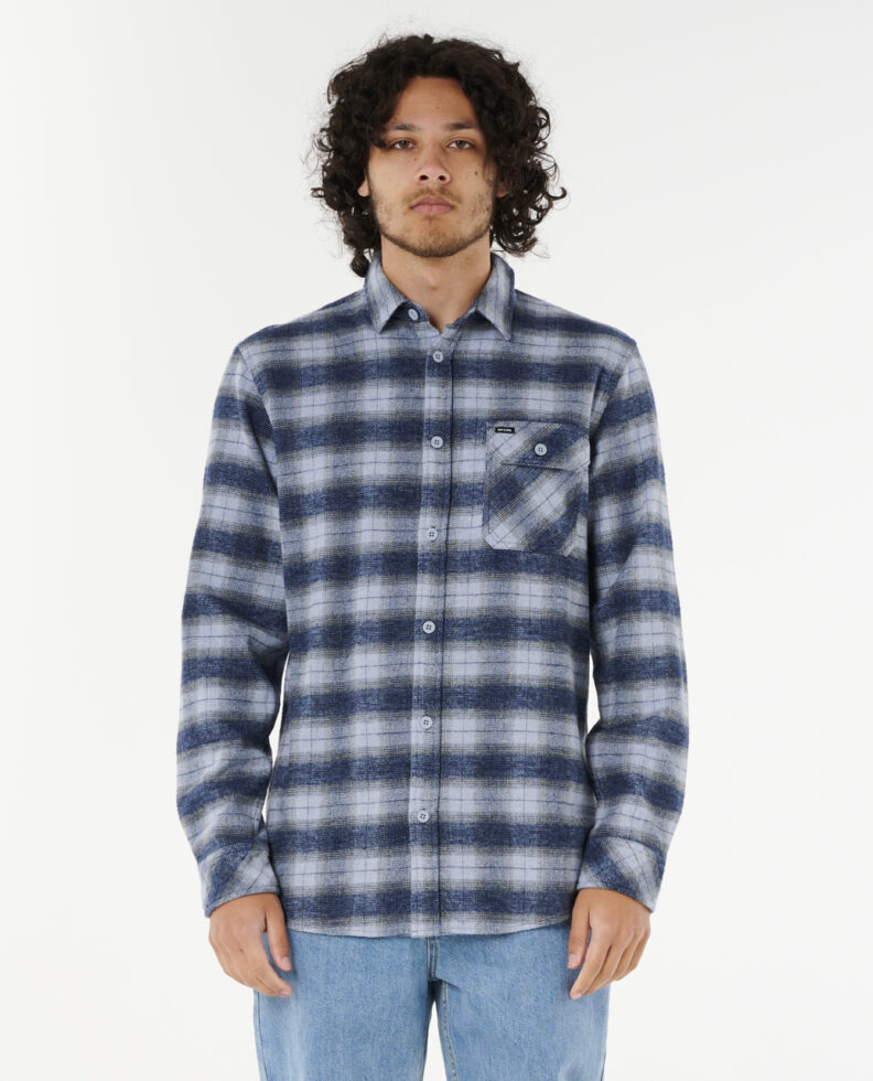 חולצת כפתורים Grinners Flannel Shirt- Rip Curl חולצת כפתורים Grinners Flannel Shirt- Rip Curl